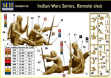 Master Box Ltd 1/35 Remote Shot Indian Warriors Kneeling w/Rifles (2) Kit