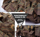 Academy 1/35 German Sturmpanzer IV Brummbar Mid Version Tank (New Tool) Kit