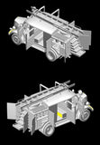 MiniArt 1/35 German L1500S FDB Fire Truck w/TSA Kit