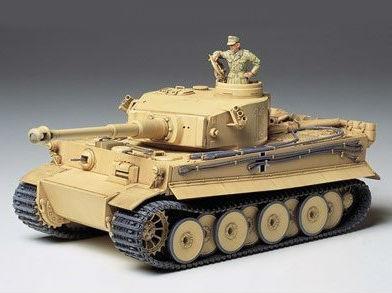Tamiya 1/35 German Tiger I Initial Tank Kit