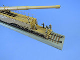 Hasegawa Military 1/72 K5(E) Leopold German Railway Gun w/Figure Kit