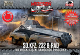 First To Fight 1/72 WWII SdKfz 232 8-Rad German Armored Car Kit