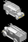 MiniArt 1/35 German L1500S FDB Fire Truck w/TSA Kit
