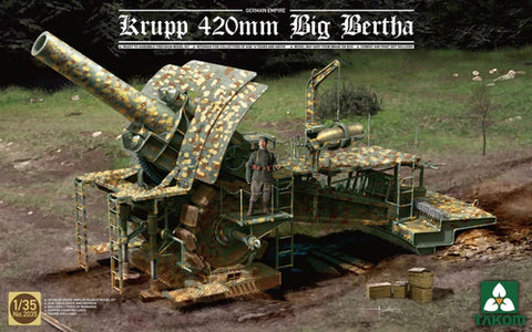 Takom 1/35 German Krupp 420mm Big Bertha Kit