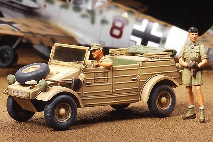 Tamiya 1/48 Type 82 Kubelwagen (PkwK1) Africa Corps Kit
