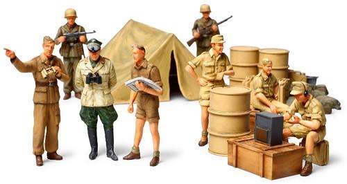 Tamiya 1/48 WWII German Africa Corps Infantry (8 Figures) Kit