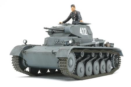 Tamiya 1/48 Panzer II A/B/C (SdKfz 121) French Campaign Tank Kit