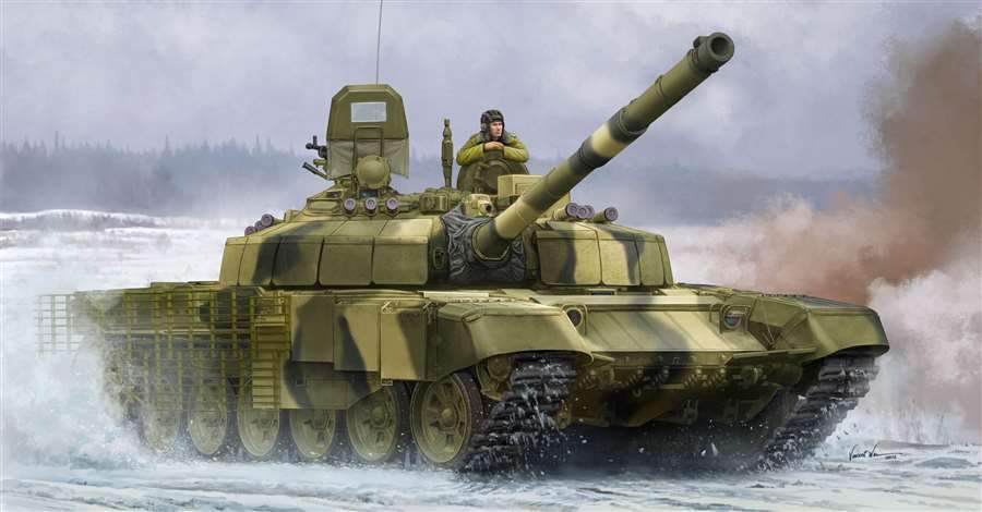 Trumpeter Military Models 1/35 Russian T72B2 Main Battle Tank (New Variant) Kit