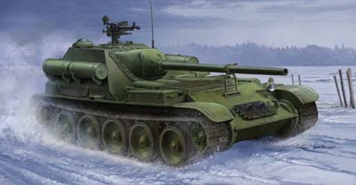 Trumpeter Military Models 1/35 Soviet Su101 Self-Propelled Artillery Tank Kit