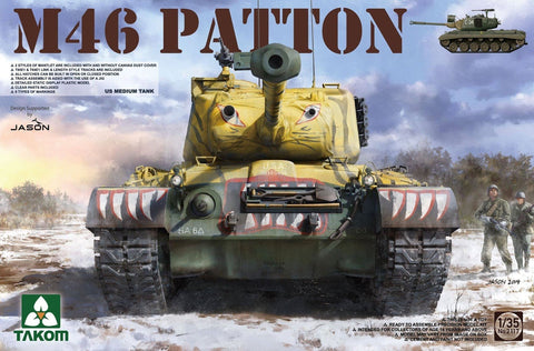Takom 1/35 US M46 Patton Medium Tank Kit