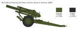 Italeri Military 1/35 M1 155mm Howitzer w/6 Crewmen Kit