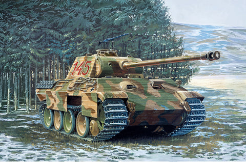 Italeri Military 1/35 SdKfz 171 Panther Ausf A Tank Kit