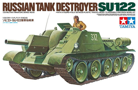 Tamiya Military 1/35 Russian SU122 Tank Destroyer Kit