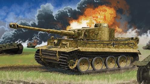 Academy 1/35 German Tiger-I Early Version Operation Citadel Kit