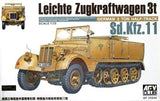 AFV Military 1/35 German SdKfz 11 3-Ton Halftrack (Re-Issue) Kit