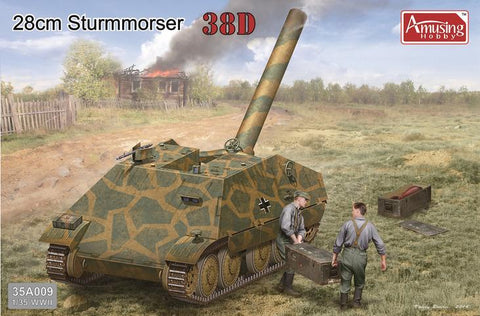 Amusing Hobby 1/35 German WWII 38D 280mm Sturmmörser Kit