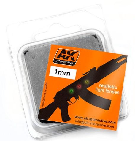 AK Interactive 1mm Light Lenses for Aircraft