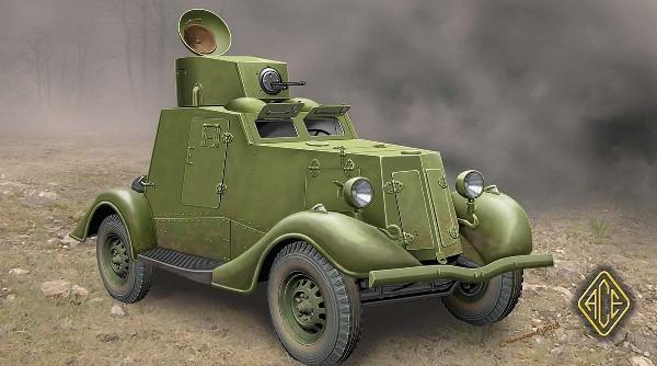 Ace 1/48 FAI-M Soviet Light Armored Car Kit