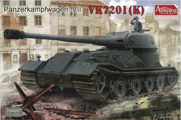 Amusing Hobby 1/35 WWII PzKpw VK7201 (K) German Tank Kit (New Tool)