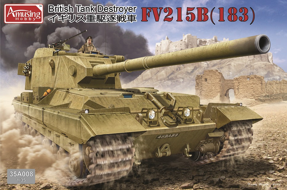 Amusing Hobby 1/35 FV215B 183 Tank Destroyer Kit