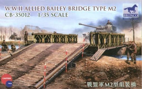 Bronco Military 1/35 WWII Allied Type M2 Bailey Bridge Kit