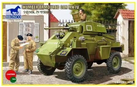 Bronco Military 1/35 Humber Mk IV Armored Car Kit