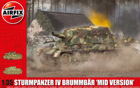 Airfix 1/35 Sturmpanzer IV Brummbar Mid Version Tank Kit