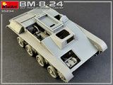 MiniArt 1/35 BM8-24 Self-Propelled Rocket Launcher (New Tool) Kit