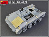 MiniArt 1/35 BM8-24 Self-Propelled Rocket Launcher (New Tool) Kit