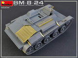 MiniArt 1/35 BM8-24 Self-Propelled Rocket Launcher (New Tool) Kit