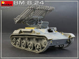 MiniArt 1/35 BM8-24 Self-Propelled Rocket Launcher (New Tool) Kit