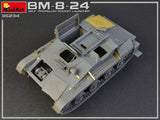 MiniArt 1/35 BM8-24 Self-Propelled Rocket Launcher (New Tool) Kit