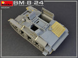 MiniArt 1/35 BM8-24 Self-Propelled Rocket Launcher (New Tool) Kit