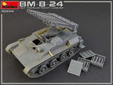 MiniArt 1/35 BM8-24 Self-Propelled Rocket Launcher (New Tool) Kit