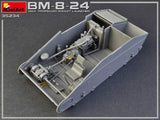 MiniArt 1/35 BM8-24 Self-Propelled Rocket Launcher (New Tool) Kit