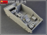 MiniArt 1/35 BM8-24 Self-Propelled Rocket Launcher (New Tool) Kit