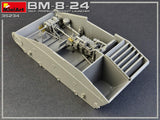 MiniArt 1/35 BM8-24 Self-Propelled Rocket Launcher (New Tool) Kit