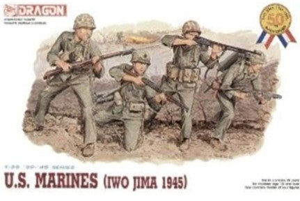 Dragon Military 1/35 US Marines Iwo Jima 1945 (4) Kit
