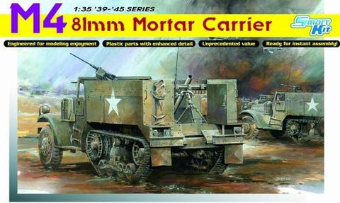 Dragon 1/35 M4 81mm Mortar Carrier (Re-Issue) Kit
