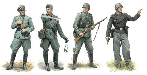 Dragon Military 1/35 German Soldiers Operation Marita Greece 1941 (4) Kit