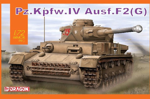 Dragon Military 1/35 PzKpfw IV Ausf F2(G) Tank Kit