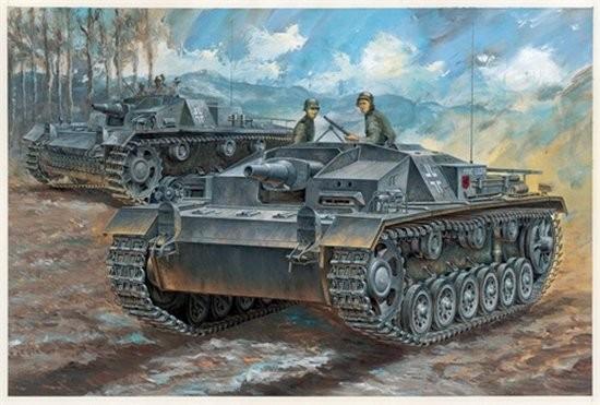 Dragon Military 1/72 StuG III Ausf C/D Tank Kit