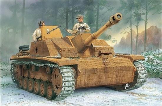 Dragon Military 1/72 10.5cm StuH42 Ausf E/F Tank Kit