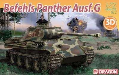 Dragon Military 1/72 Befehls panther Ausf G Tank Kit