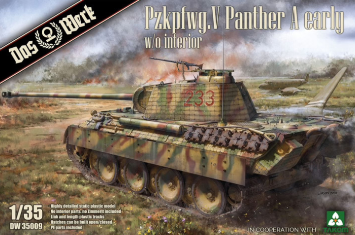Das Werk 1/35 Panther Ausf.A Early Variant Kit