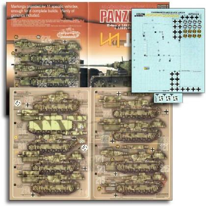 Echelon Decals 1/35 PzKpfw III Ausf J/L/M Das Reich & Wiking