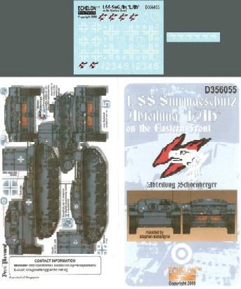 Echelon Decals 1/35 1.SS StuG Abt LAH Eastern Front