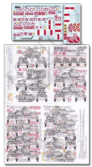 Echelon Decals 1/35 British Vickers Mk VI A/B Light Tank Middle East 1940-41 Pt 3