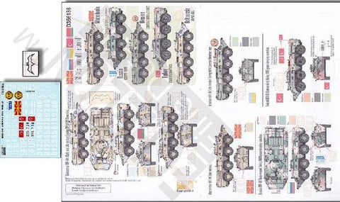 Echelon Decals 1/35 BTR80s around the World