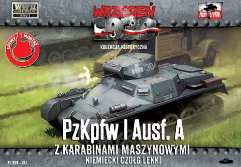 First To Fight 1/72 PzKpfw I Ausf A German Light Tank Kit